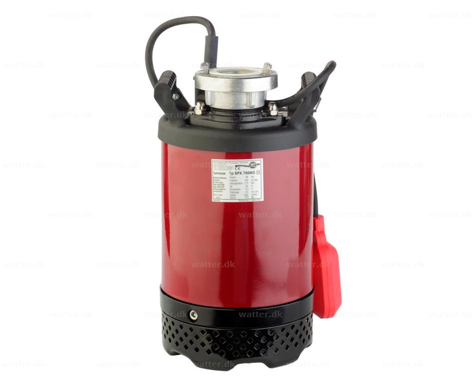 SPT 370 WS Entreprenørpumpe Med Svømmer 2 230V