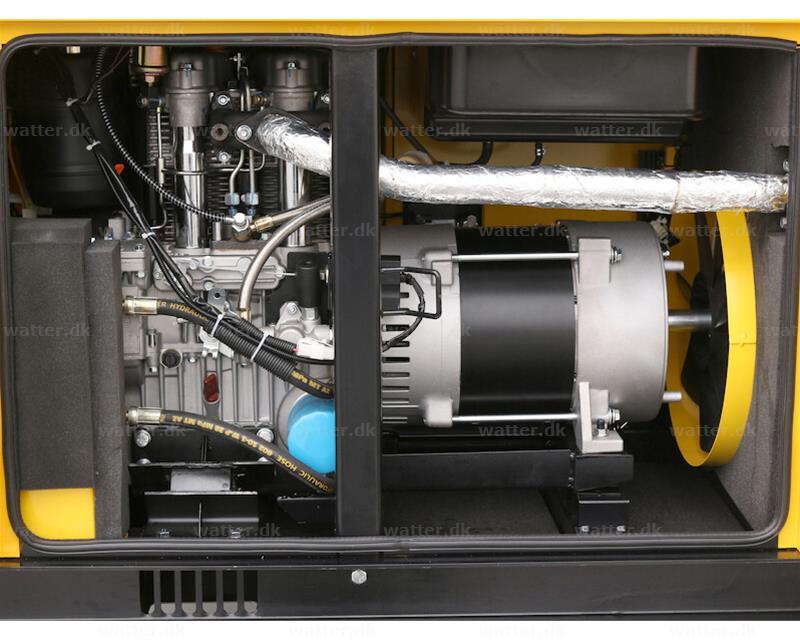 Rotek GD4SS-3 Lydisoleret Diesel Generator 400V / 12 kVA