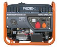 UDGÅET! Rotek GG4-3-7300-EBZ Benzin Generator 400(230)V / 7,3(2.4) kVA