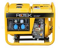 UDGÅET! Rotek GD4-1-3300-EBZ Diesel Generator 230 Volt / 3,6 kVA