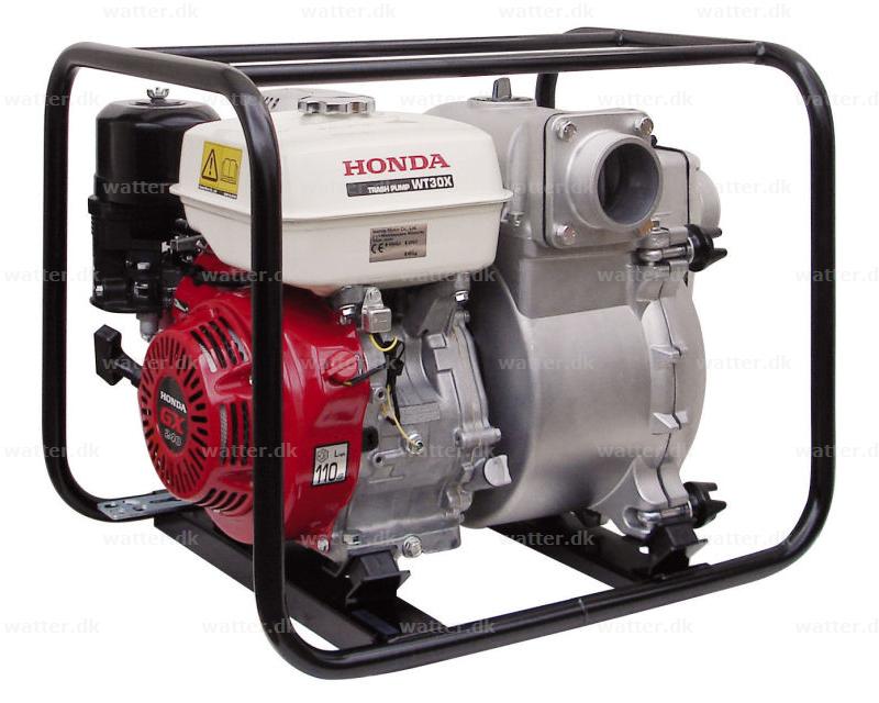 Honda WT30 X pumpe benzin 3