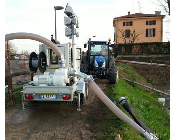Lampo pumpetrailer - Komplet pumpesæt op til 1200 m³/time