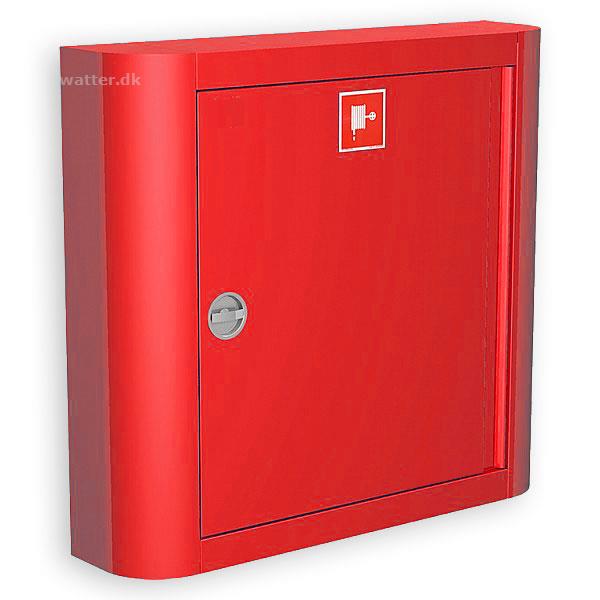 Slangeskab Type 50 vægmonteret med 1 30 meter slange