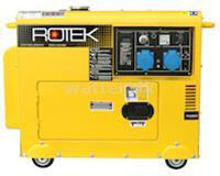 Rotek GD4SS-1A-6000-5EBZ Lydisoleret Diesel Generator 230 Volt / 5,5 KVA