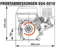 Rotek EG4 Benzinmotor 1-cylinder 3,4 kW