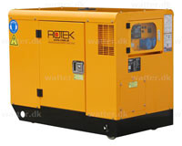 Rotek GD4SS-1A-13000-ES Diesel Generator 230 Volt / 13,7 kVA