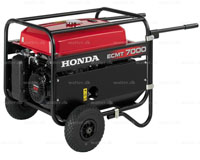 UDGÅET! Honda ECMT7000 generator benzin 6,5 kVA