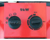 Rotek elvarmer 9 kW